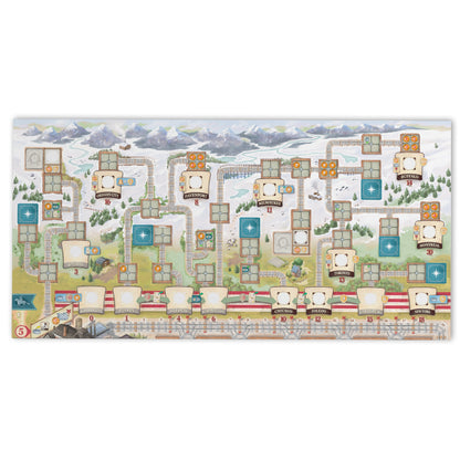 Great Western Trail: Rails to the North Expansion - Board Game Chiến Thuật Cao Bồi - Lookout Games