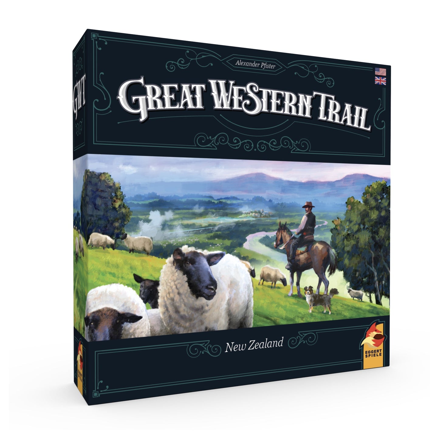 Great Western Trail: New Zealand - Trò chơi chiến thuật chăn cừu - Lookout Games