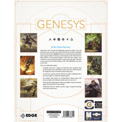 Genesys Roleplaying Game Core Rulebook - Sách Game Nhập Vai - Edge Studio