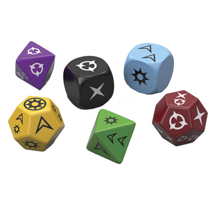 Genesys Roleplaying Game Dice Pack - Bộ xúc xắc nhập vai chuyên dụng - Edge Studio