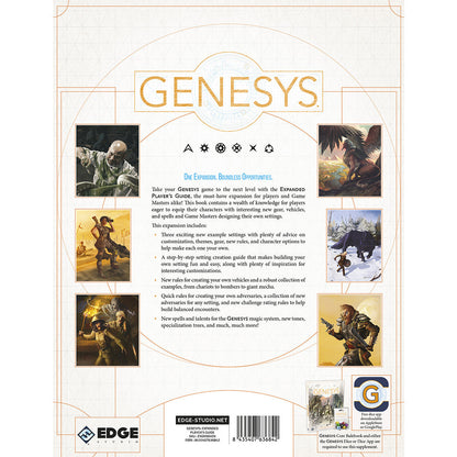 Genesys Roleplaying Game: Expanded Player's Guide - Sách hướng dẫn mở rộng RPG - Edge Studio