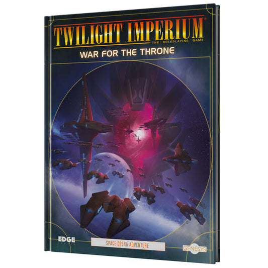 Sách Phiêu Lưu Genesys RPG: Twilight Imperium - War for the Throne