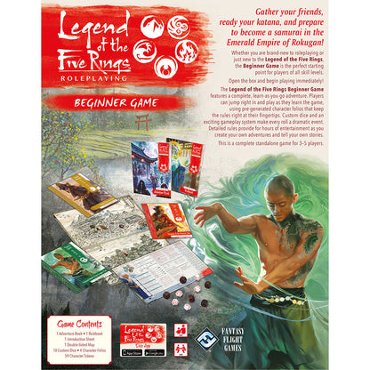 Legend of the Five Rings Beginner Game - Board Game Nhập Vai Samurai - Edge Studio