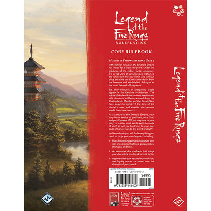 Legend of the Five Rings Core Rulebook - Sách Board Game Nhập Vai - Edge Studio - Góc nhìn khác 3