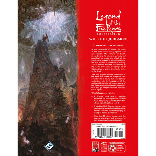 Legend of the Five Rings RPG: Wheel of Judgement - Board game nhập vai - Edge Studio