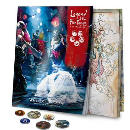 Legend of the Five Rings RPG: Wheel of Judgement - Board game nhập vai - Edge Studio