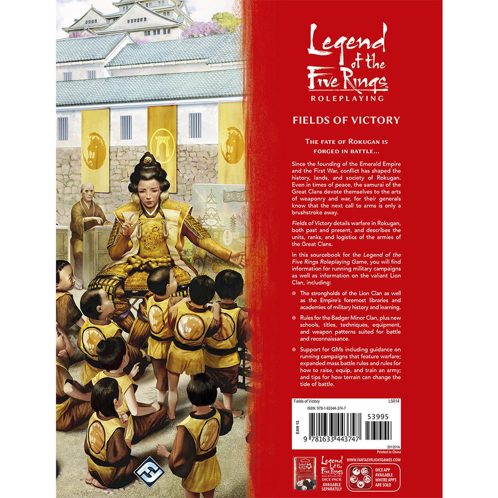 Legend of the Five Rings RPG: Fields of Victory - Sách Nhập Vai Chiến Thuật - Edge Studio - Góc nhìn khác 3