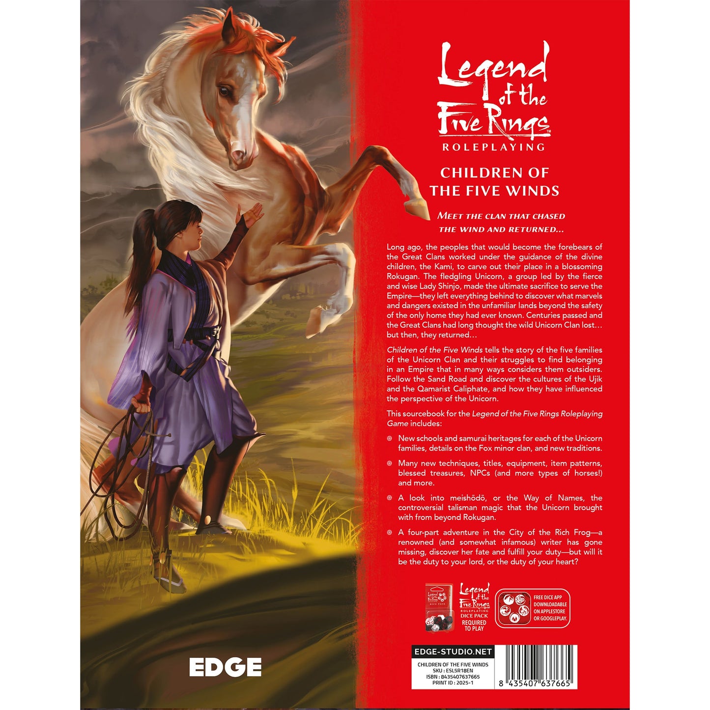 Legend of the Five Rings - Children of the Five Winds | Sách Nhập Vai RPG | Edge Studio - Hình ảnh chi tiết 2