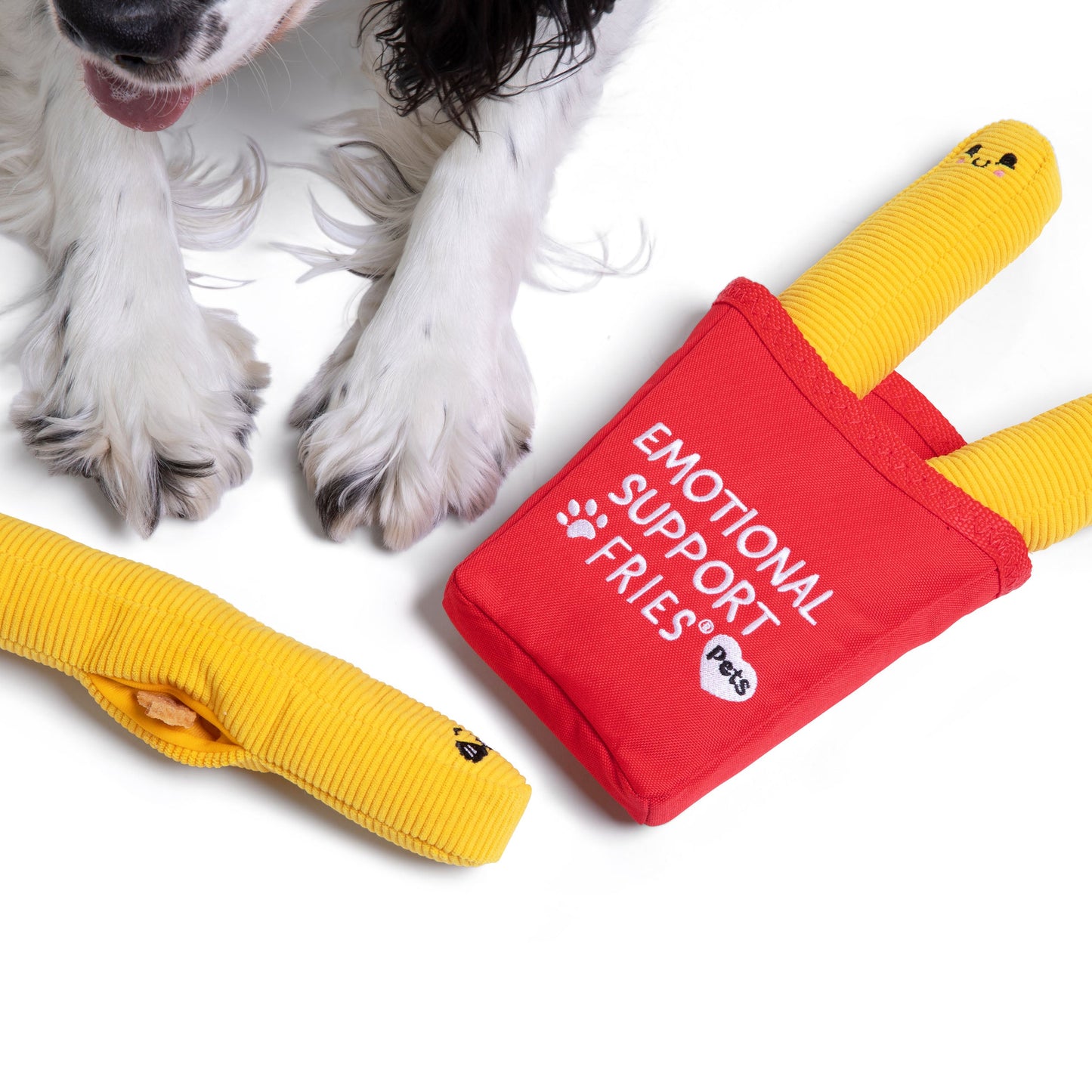Emotional Support Pet Fries – Đồ Chơi Nhồi Bông Cho Chó – Relatable - Hình ảnh bổ sung 5