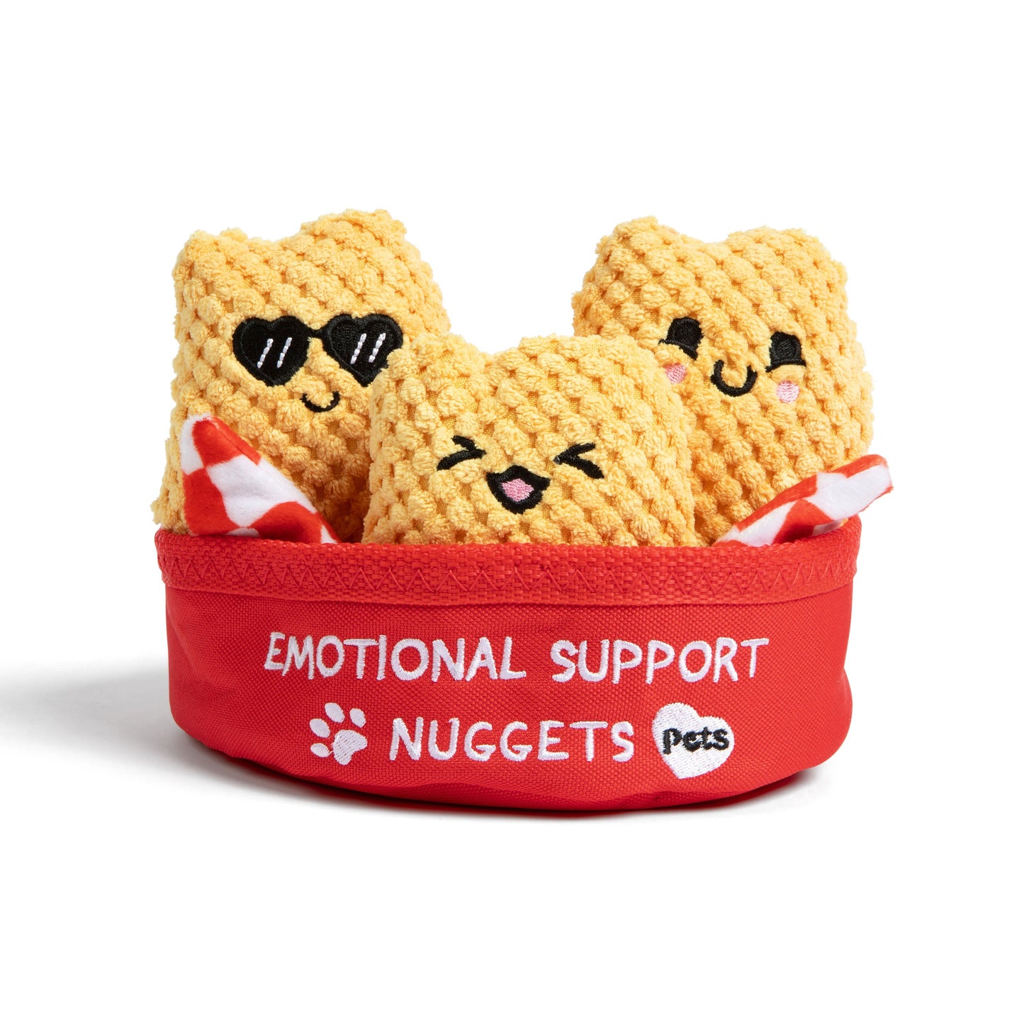 Emotional Support Pet Nuggets – Plush Dog Toy - Đồ chơi nhồi bông cho chó - Relatable - Hình ảnh chi tiết 2
