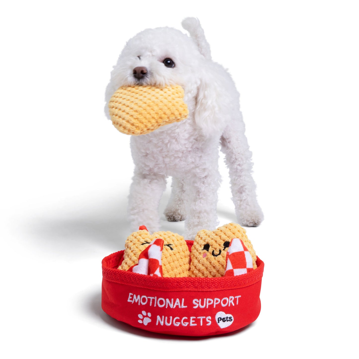 Emotional Support Pet Nuggets – Plush Dog Toy - Đồ chơi nhồi bông cho chó - Relatable - Góc nhìn khác 3