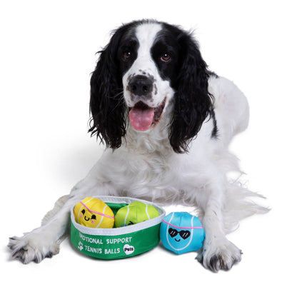 Emotional Support Pet Tennis Ball - Đồ Chơi Banh Tennis Vải Nhung Cho Thú Cưng - Relatable - Hình ảnh bổ sung 4