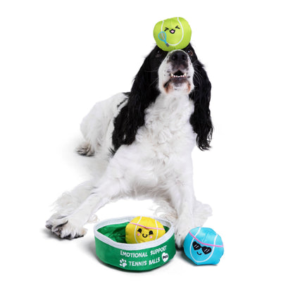 Emotional Support Pet Tennis Ball - Đồ Chơi Banh Tennis Vải Nhung Cho Thú Cưng - Relatable - Hình ảnh bổ sung 5