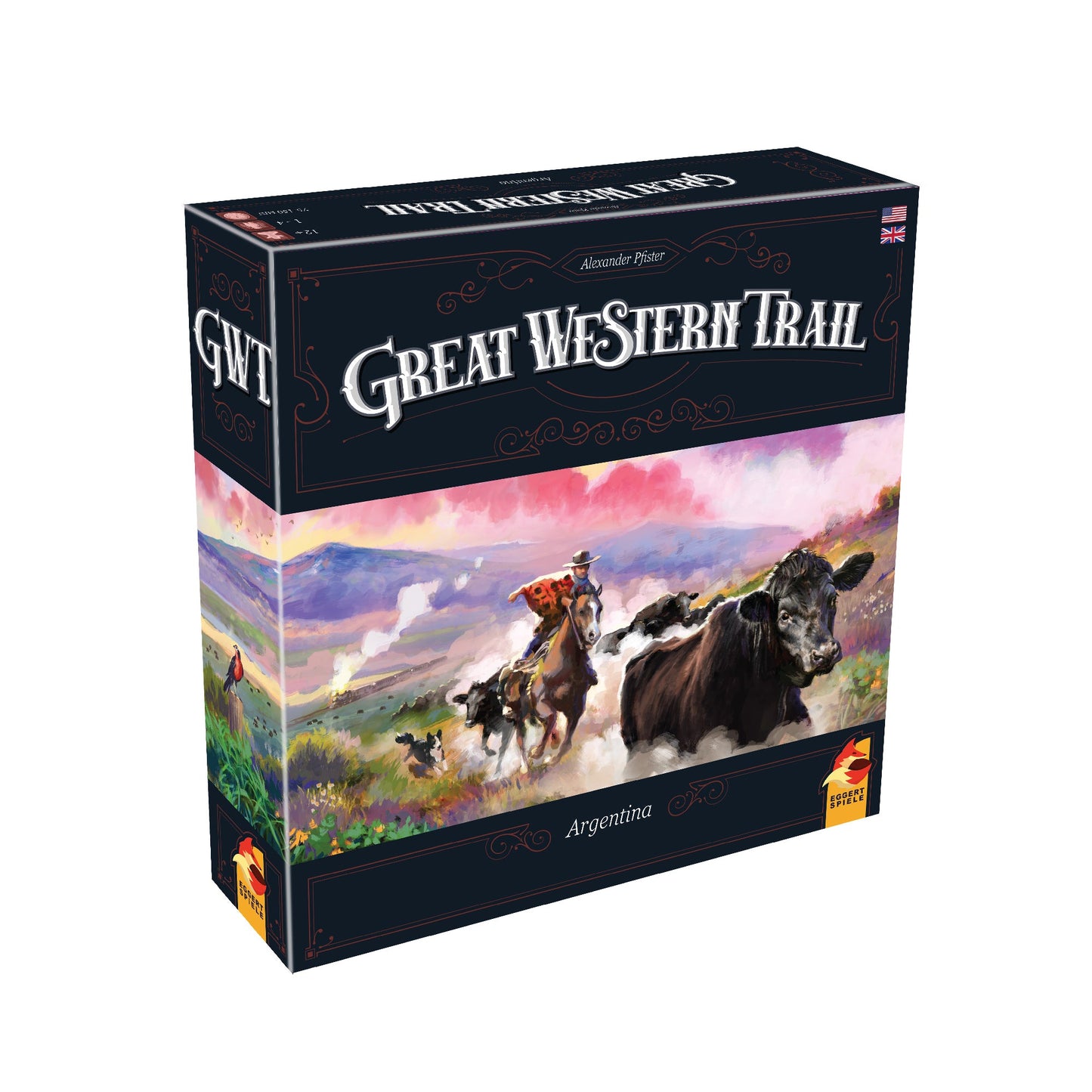 Great Western Trail: Argentina - Trò chơi chiến thuật chăn nuôi gia súc - Lookout Games