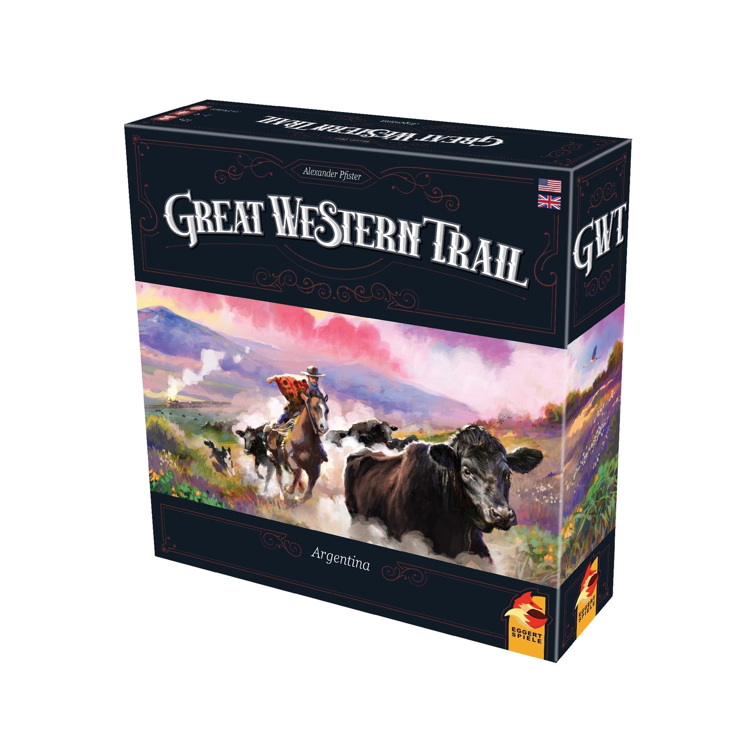 Great Western Trail: Argentina - Trò chơi chiến thuật chăn nuôi gia súc - Lookout Games