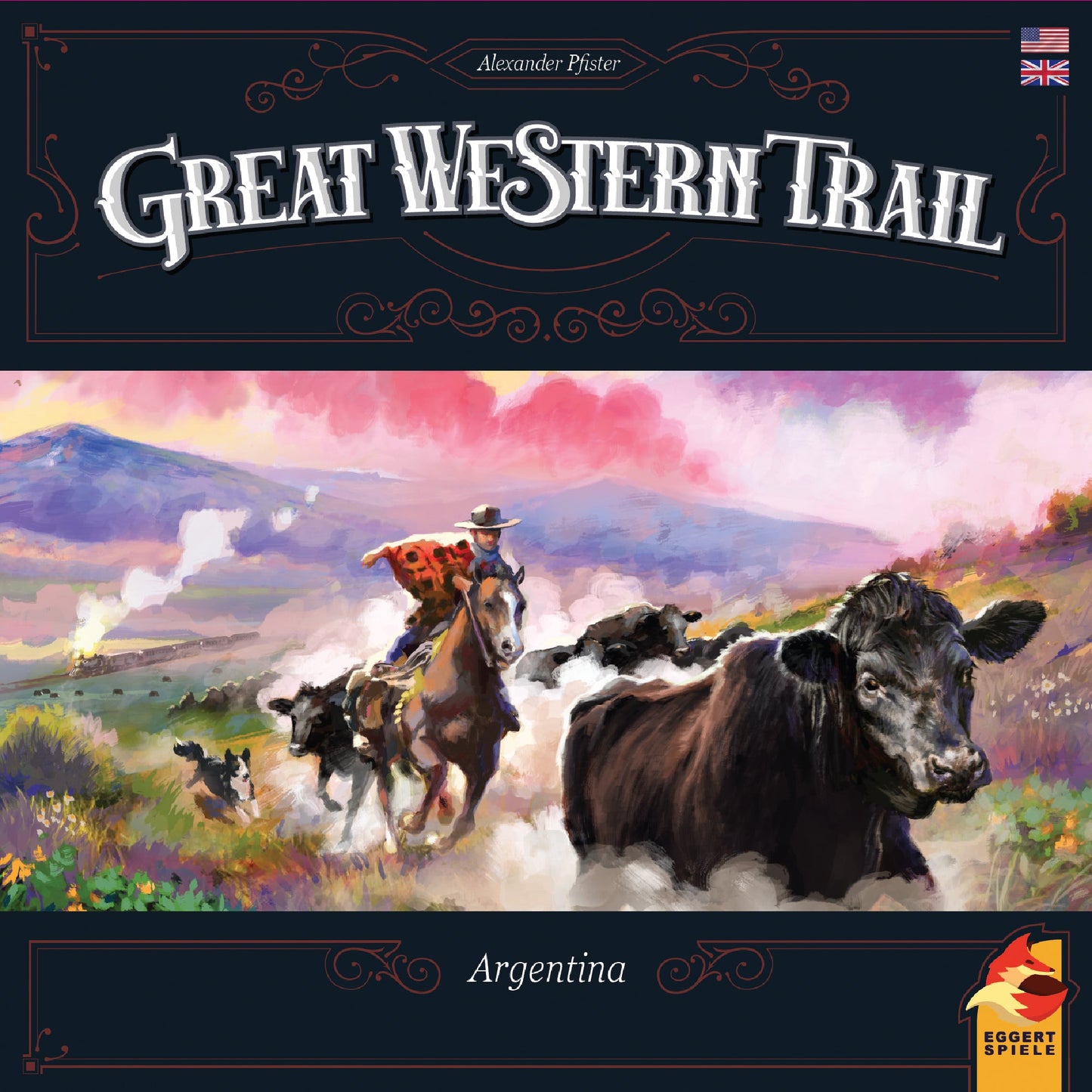 Great Western Trail: Argentina - Trò chơi chiến thuật chăn nuôi gia súc - Lookout Games