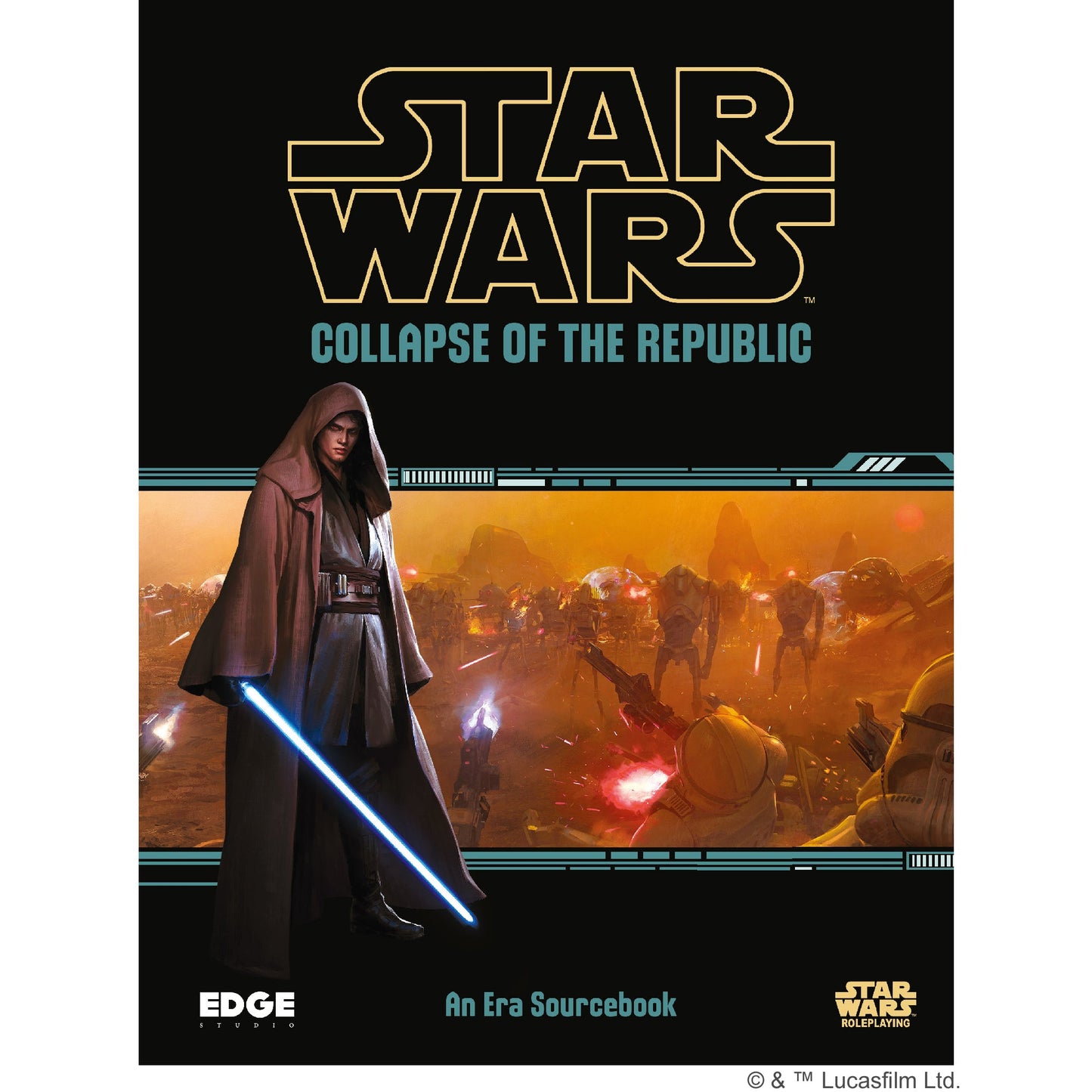 Star Wars RPG: Collapse of the Republic - Sách Board Game Nhập Vai - Edge Studio