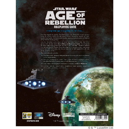 Star Wars - Age of Rebellion: Core Rulebook - Sách Board Game Nhập Vai - Edge Studio