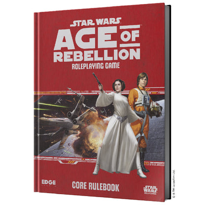 Star Wars - Age of Rebellion: Core Rulebook - Sách Board Game Nhập Vai - Edge Studio