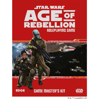 Star Wars - Age of Rebellion: Game Master's Kit - Bộ Công Cụ Quản Trò Game Nhập Vai RPG Edge Studio
