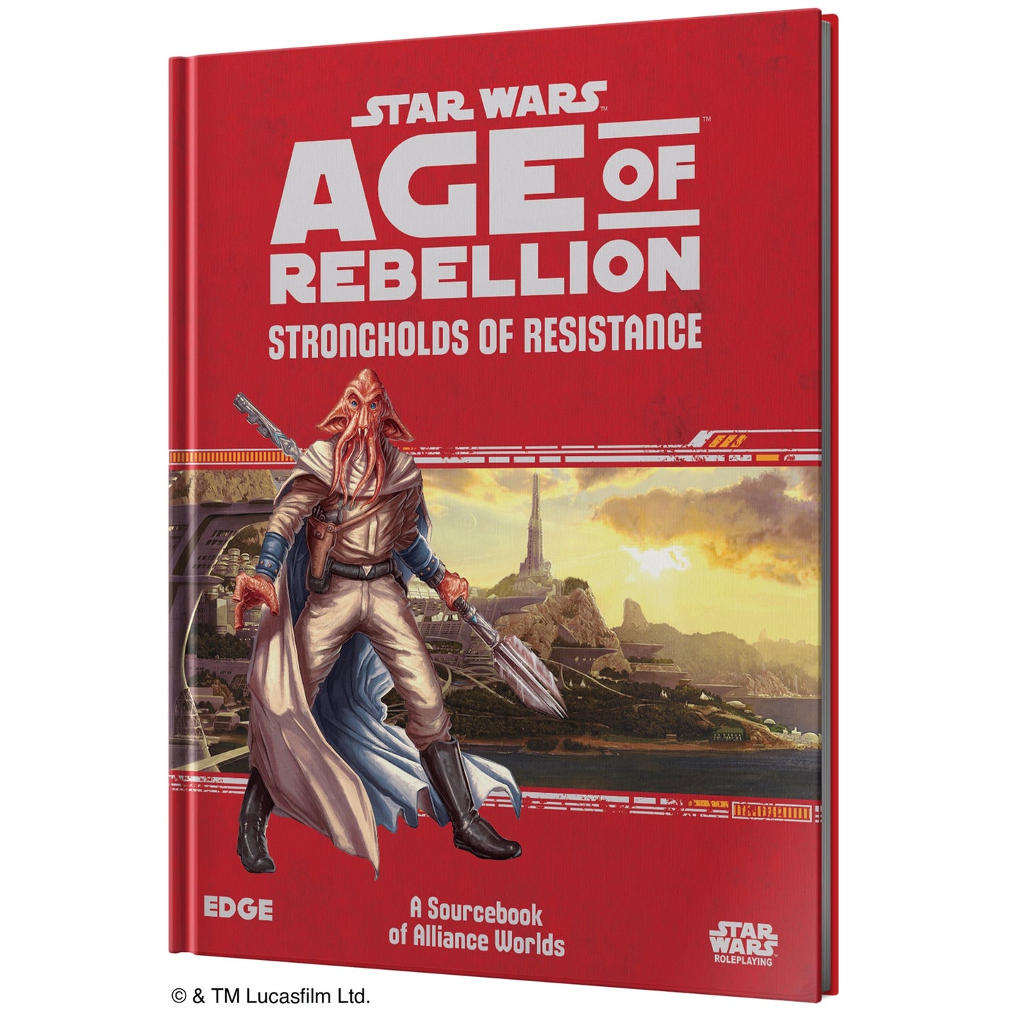Star Wars: Age of Rebellion - Strongholds of Resistance Sách Board Game Nhập Vai Edge Studio
