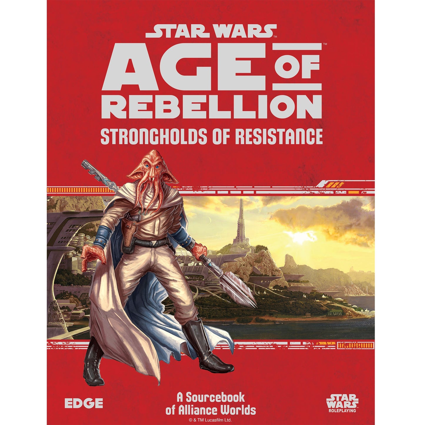 Star Wars: Age of Rebellion - Strongholds of Resistance Sách Board Game Nhập Vai Edge Studio