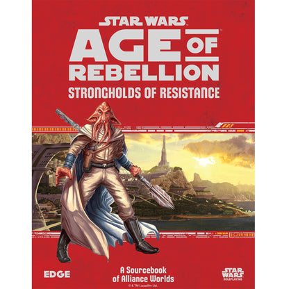 Star Wars: Age of Rebellion - Strongholds of Resistance Sách Board Game Nhập Vai Edge Studio