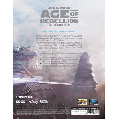 Star Wars: Age of Rebellion - Strongholds of Resistance Sách Board Game Nhập Vai Edge Studio