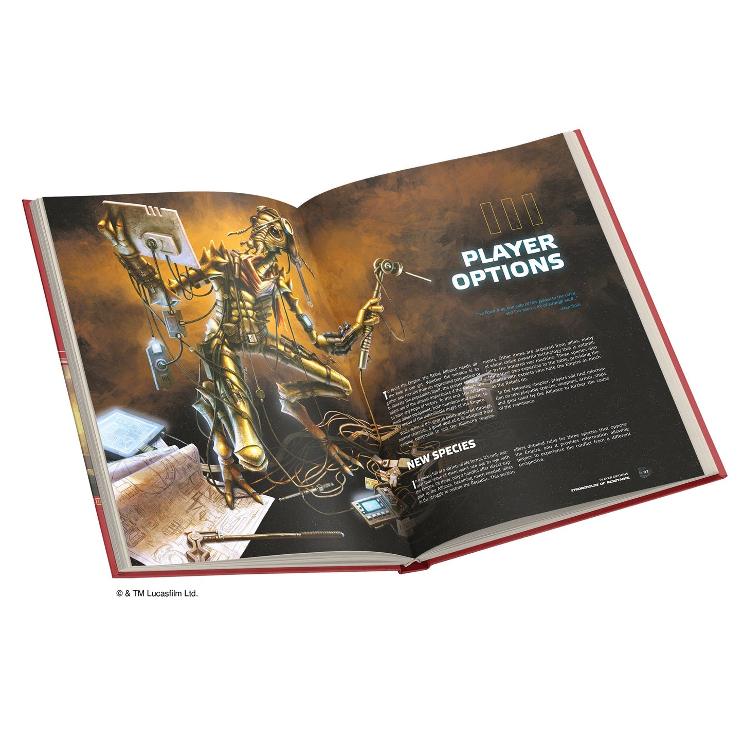 Star Wars: Age of Rebellion - Strongholds of Resistance Sách Board Game Nhập Vai Edge Studio