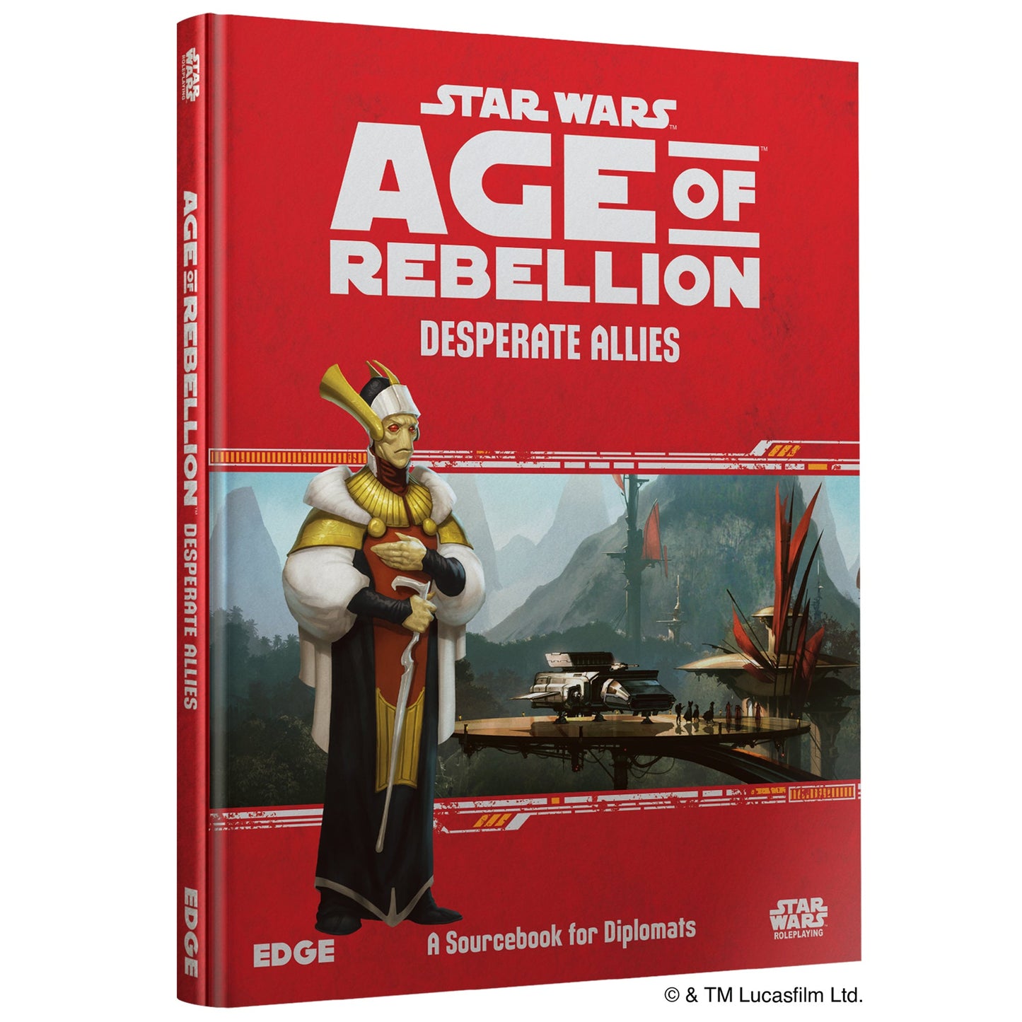Star Wars: Age of Rebellion - Desperate Allies | Sách Nhập Vai RPG | Edge Studio