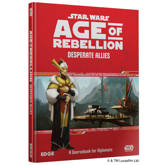 Star Wars: Age of Rebellion - Desperate Allies | Sách Nhập Vai RPG | Edge Studio