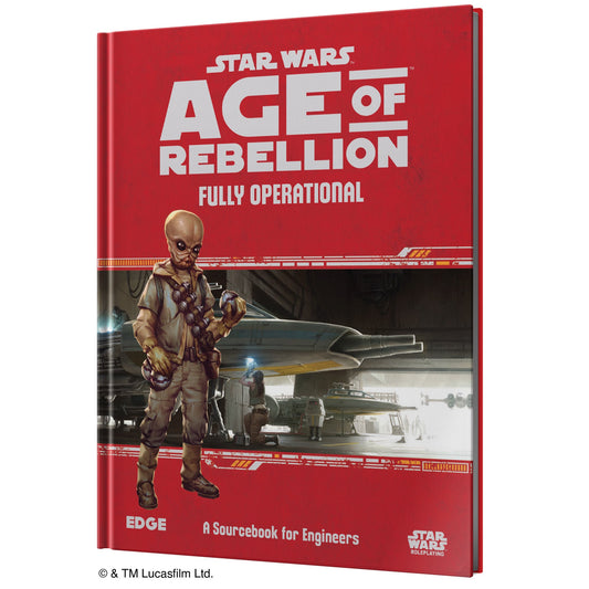Star Wars - Age of Rebellion: Fully Operational - Sách Hướng Dẫn Nhập Vai (RPG) - Edge Studio