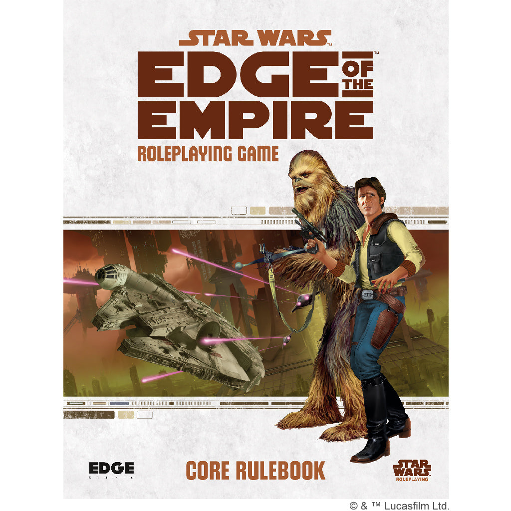 Star Wars - Edge of the Empire: Core Rulebook - Sách Luật Nhập Vai RPG - Edge Studio
