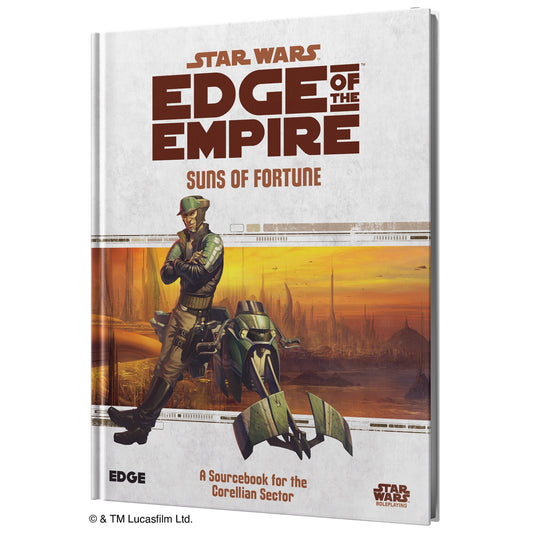 Star Wars Edge of the Empire - Suns of Fortune Sách Bối Cảnh Nhập Vai RPG Edge Studio