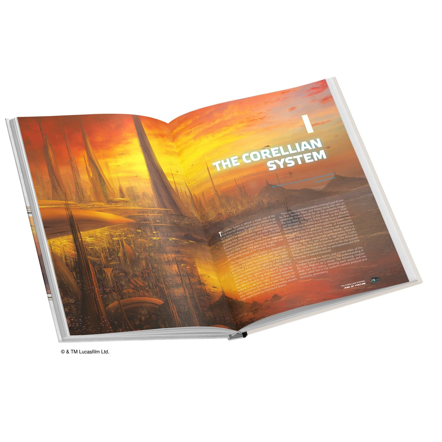 Star Wars Edge of the Empire - Suns of Fortune Sách Bối Cảnh Nhập Vai RPG Edge Studio