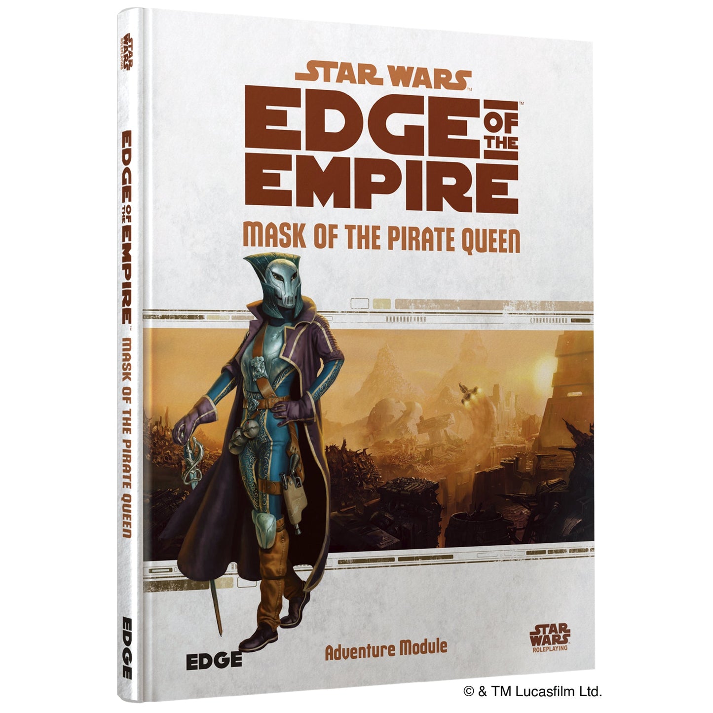 Star Wars - Edge of the Empire: Mask of the Pirate Queen - Sách Nhập Vai Adventure - Edge Studio