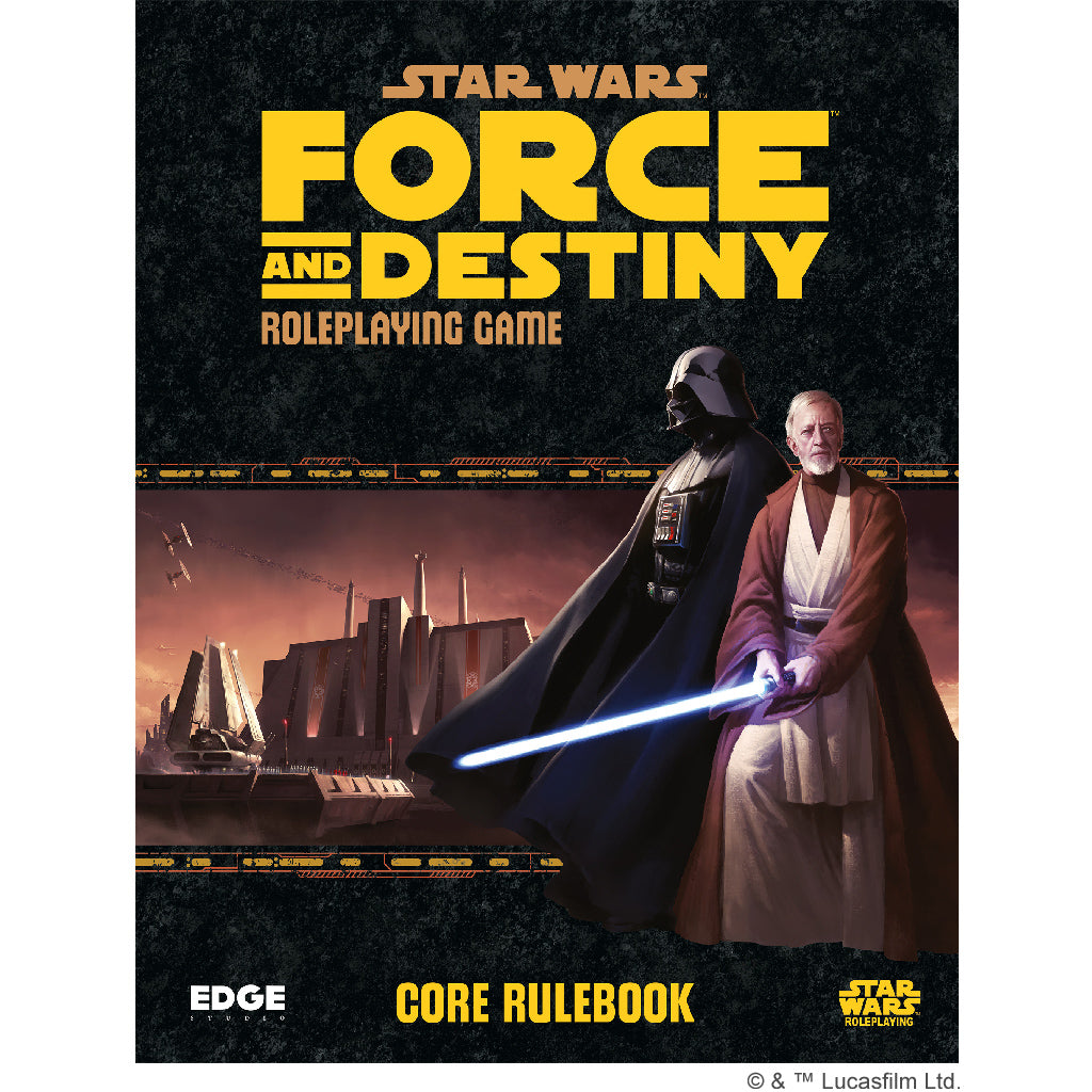 Star Wars - Force and Destiny: Core Rulebook - Sách Nhập Vai RPG - Edge Studio