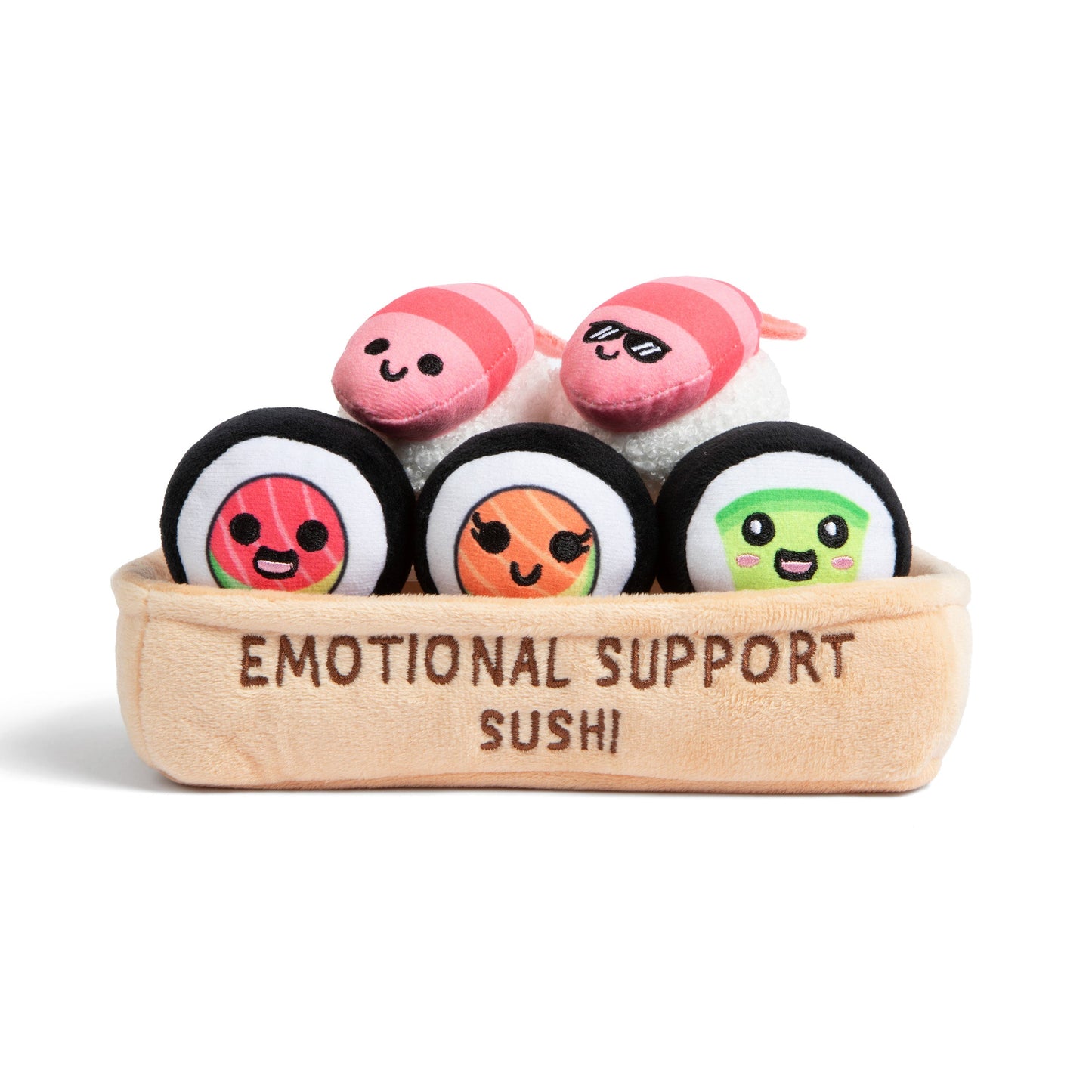 Emotional Support Sushi Plushies – Bộ Thú Bông Sushi Giảm Stress & Quà Tặng Đáng Yêu – Relatable - Hình ảnh sản phẩm
