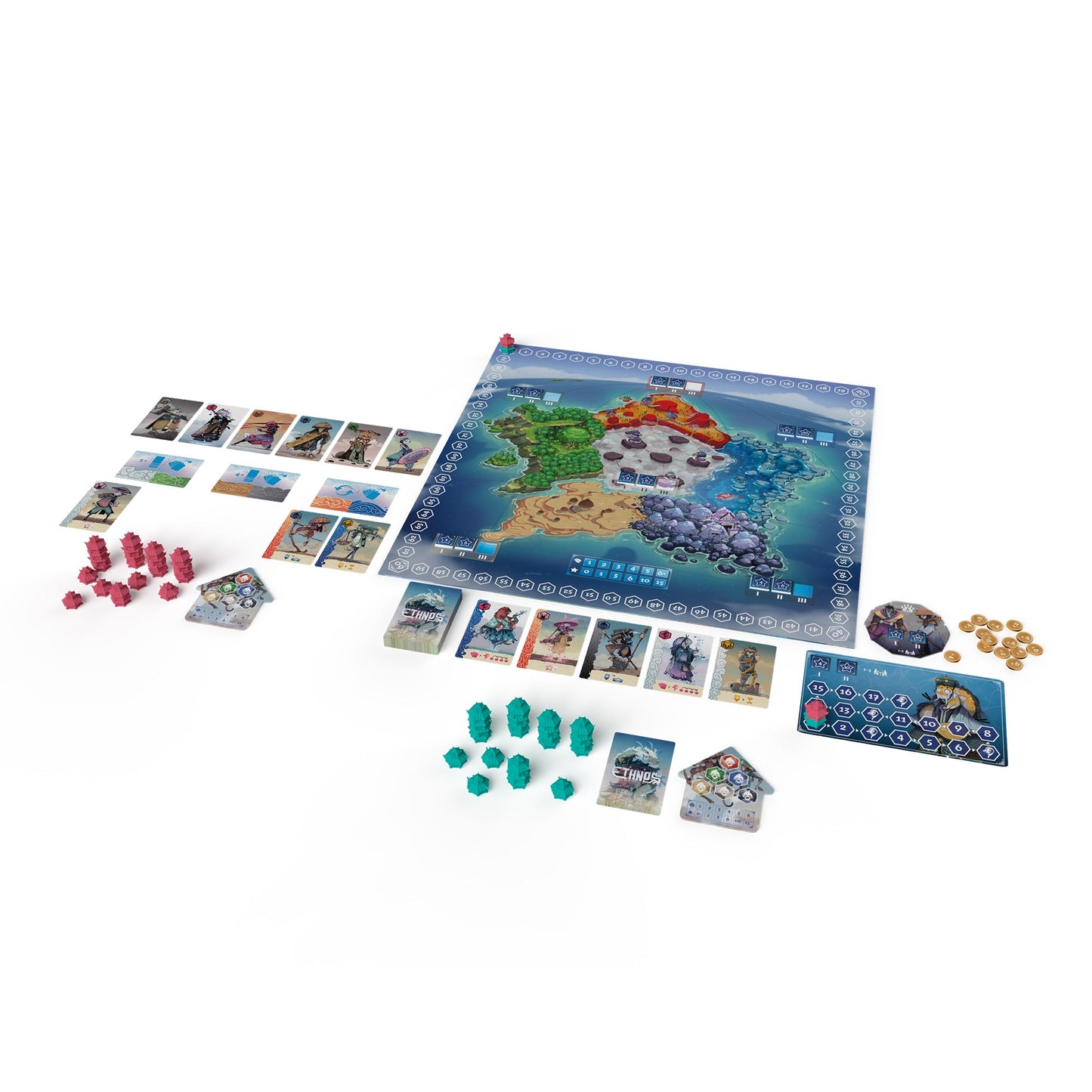 Ethnos Board Game 2nd Edition - Trò chơi chiến thuật Area Control - CMON