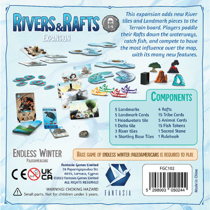 Endless Winter Paleoamericans: Rivers & Rafts - Bản mở rộng Board Game - Fantasia Games