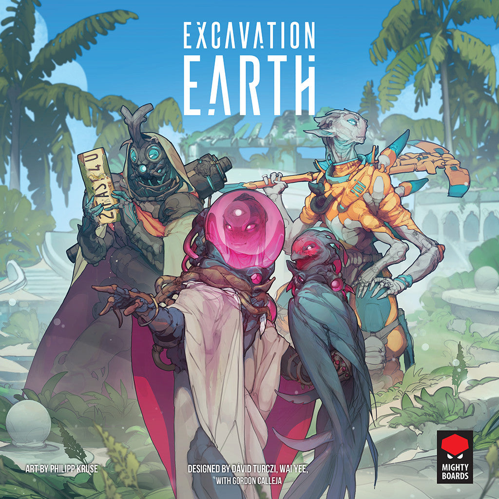 Excavation Earth Board Game - Board Game Chiến Thuật Khám Phá Trái Đất - Mighty Boards