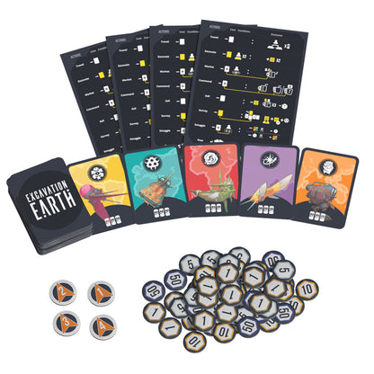 Excavation Earth Board Game - Board Game Chiến Thuật Khám Phá Trái Đất - Mighty Boards