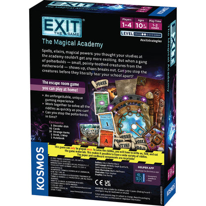 EXIT: The Game - The Magical Academy - Board Game Thoát Hiểm Học Viện Pháp Thuật - Thames & Kosmos - Hình ảnh bổ sung 5