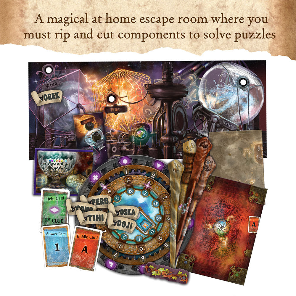 EXIT: The Game - The Magical Academy - Board Game Thoát Hiểm Học Viện Pháp Thuật - Thames & Kosmos - Hình ảnh chi tiết 2
