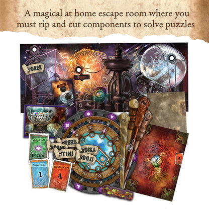 EXIT: The Game - The Magical Academy - Board Game Thoát Hiểm Học Viện Pháp Thuật - Thames & Kosmos - Hình ảnh chi tiết 2