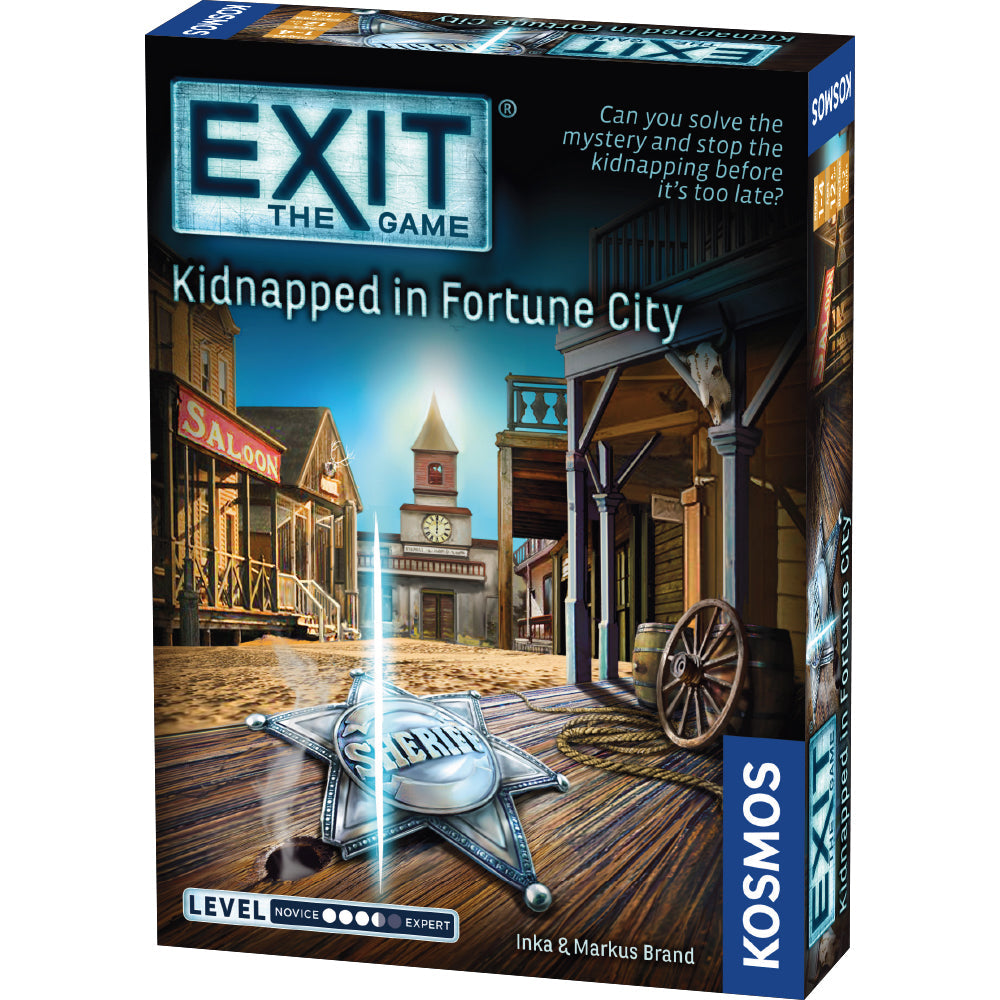 EXIT: The Kidnapped in Fortune City - Board Game Giải Đố Thoát Hiểm At-Home - Thames & Kosmos
