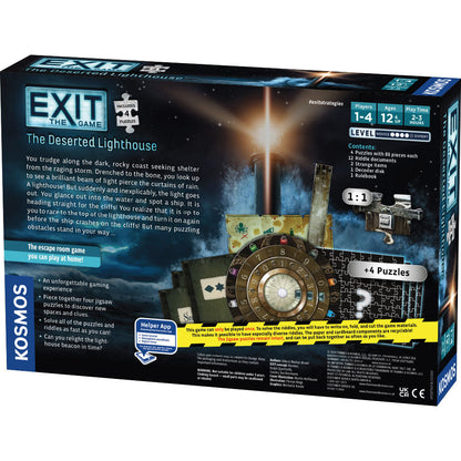 EXIT The Game: The Deserted Lighthouse | Trò chơi Giải đố Escape Room & Xếp hình | Thames & Kosmos - Hình ảnh bổ sung 4
