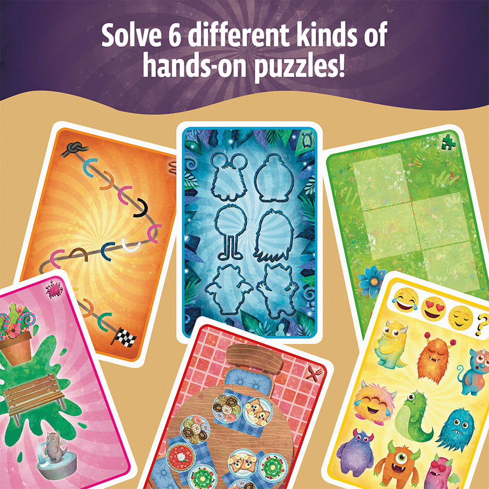 EXIT: The Game - Kids - Riddles in Monsterville - Board Game Giải Đố Trẻ Em - Thames & Kosmos - Hình ảnh chi tiết 2