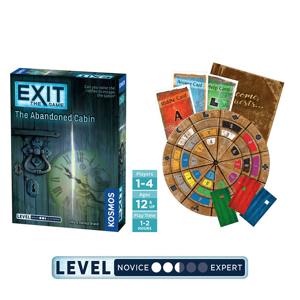 EXIT: The Game, Season 1. Three-Pack: The Abandoned Cabin, The Pharaoh's Tomb, The Secret Lab - Bộ 3 Trò Chơi Thoát Hiểm - Thames & Kosmos - Góc nhìn khác 3
