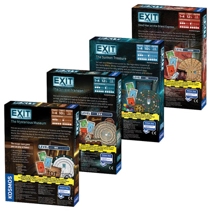 EXIT: The Game Season 3 Four-Pack - Bộ 4 Trò Chơi Thoát Hiểm Escape Room - Thames & Kosmos - Hình ảnh bổ sung 7